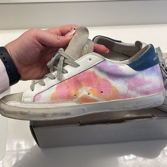 Rare Tie-Dye Golden Goose Sneakers - Picture 3 of 10